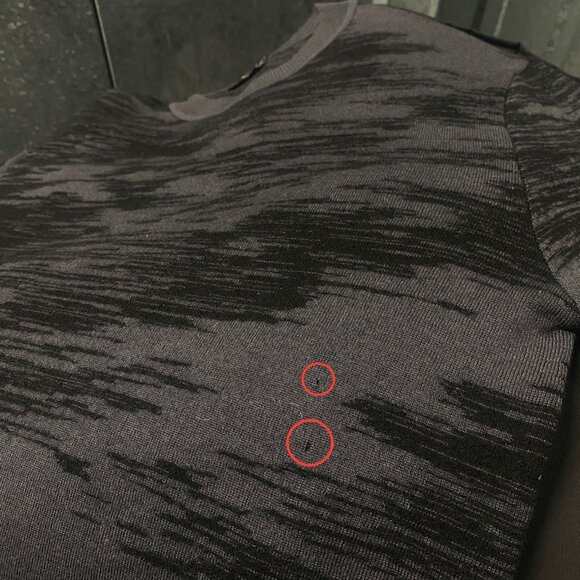 JIL SANDER Black Gray Wool Sweater size 50 (FINAL PRICE) - Picture 8 of 8